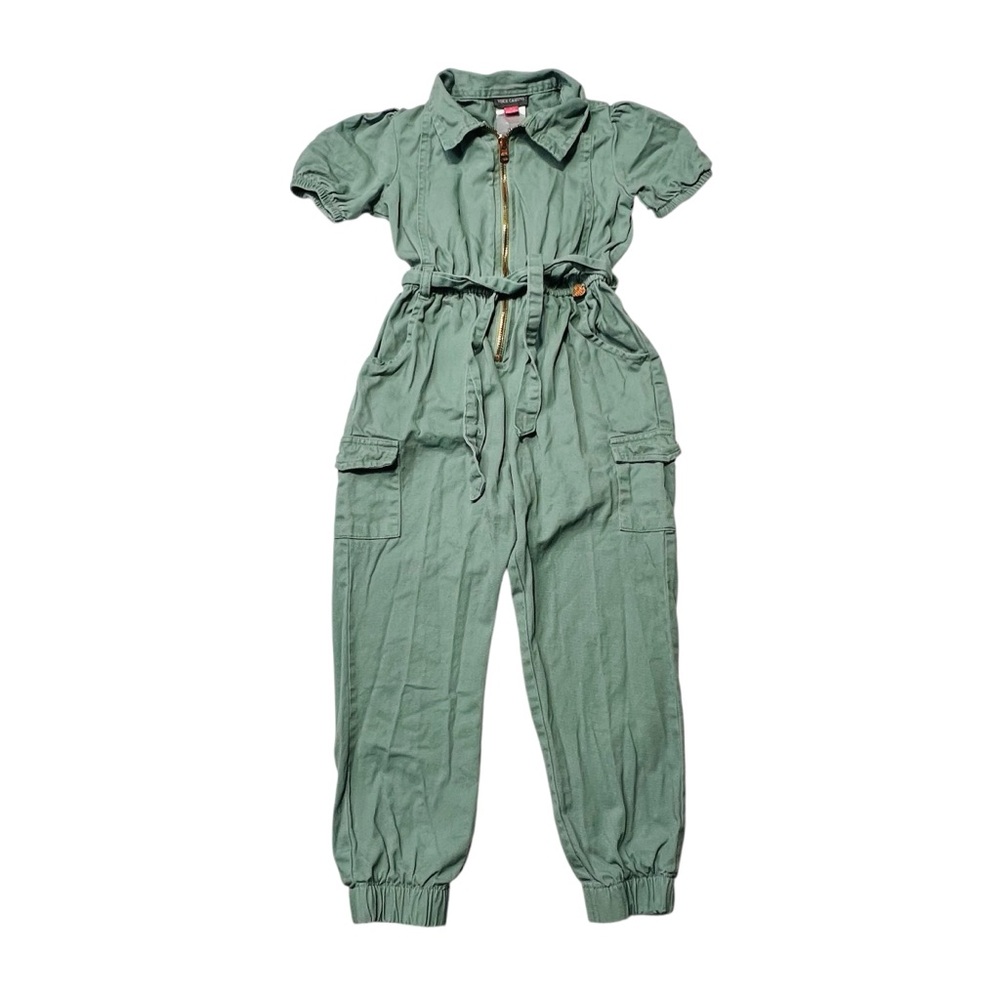 Vince‎ Camuto Olive Green Utility Jumpsuit